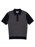 Turin Polo- Multi Stripe Wax London Shirts