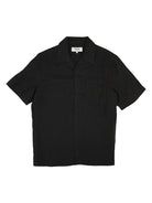 Didcot- Black washed Linen Wax London Shirts