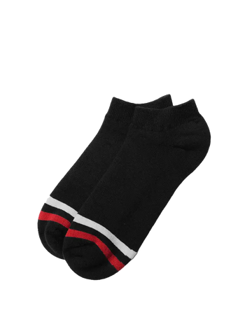Kennedy Ankle Socks- Black American Trench