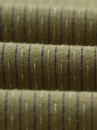 Didcot Slub Stipe- Khaki Wax London