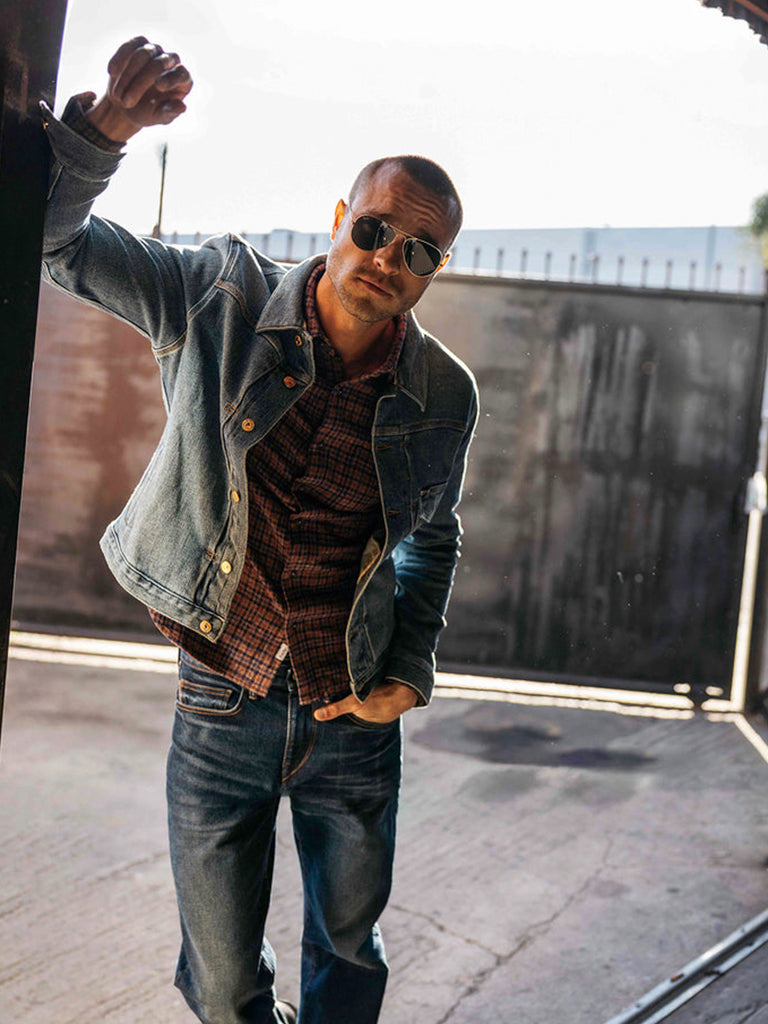 Ripper Shirt- El Coyote Plaid Hiroshi Kato Shirts