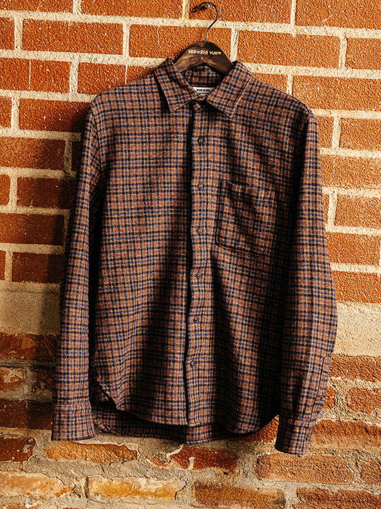 Ripper Shirt- El Coyote Plaid Hiroshi Kato Shirts
