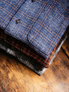 Ripper Shirt- Twilight Plaid Hiroshi Kato Shirts