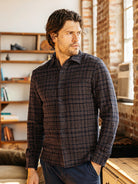 Ripper Shirt- Heritage Brown Plaid Hiroshi KATO Shirts