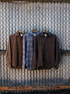 Ripper Shirt- Heritage Brown Plaid Hiroshi KATO Shirts