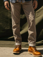 The Hammer Straight- Dusty Brown 10.5oz Selvedge Wax London Denim