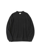 Waffle Midneck- Black Jackman Sweaters