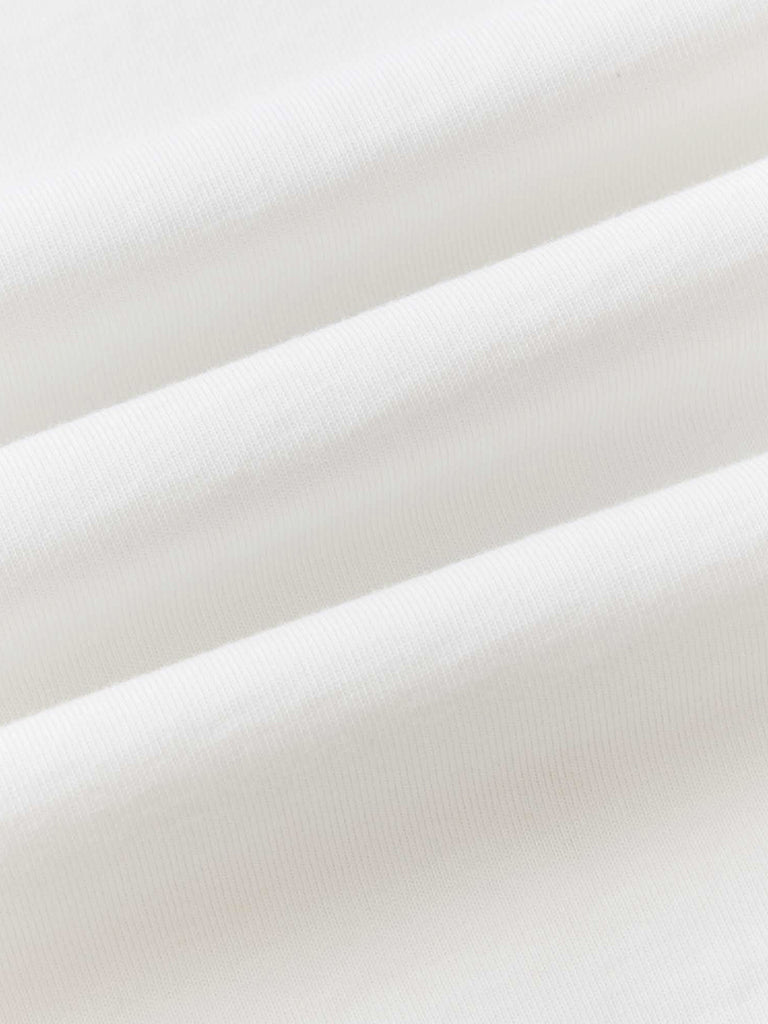 Organic Cotton Shop Tee- White Twist Taylor Stitch Tee Shirts