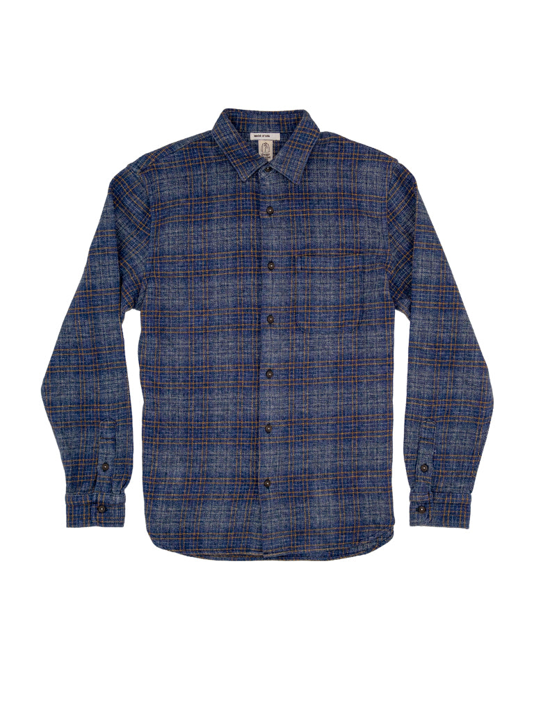 Ripper Shirt- Twilight Plaid Hiroshi Kato Shirts