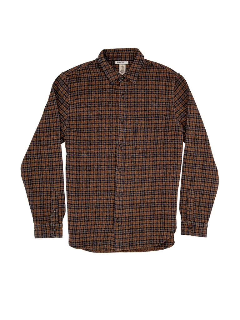 Ripper Shirt- El Coyote Plaid Hiroshi Kato Shirts