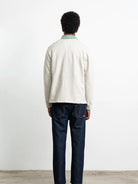 Minilogo Zip Polo- Grey Melange Edmmond Studios Sweaters