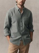 Jack Shirt- Pine Twist Waffle Taylor Stitch Shirts