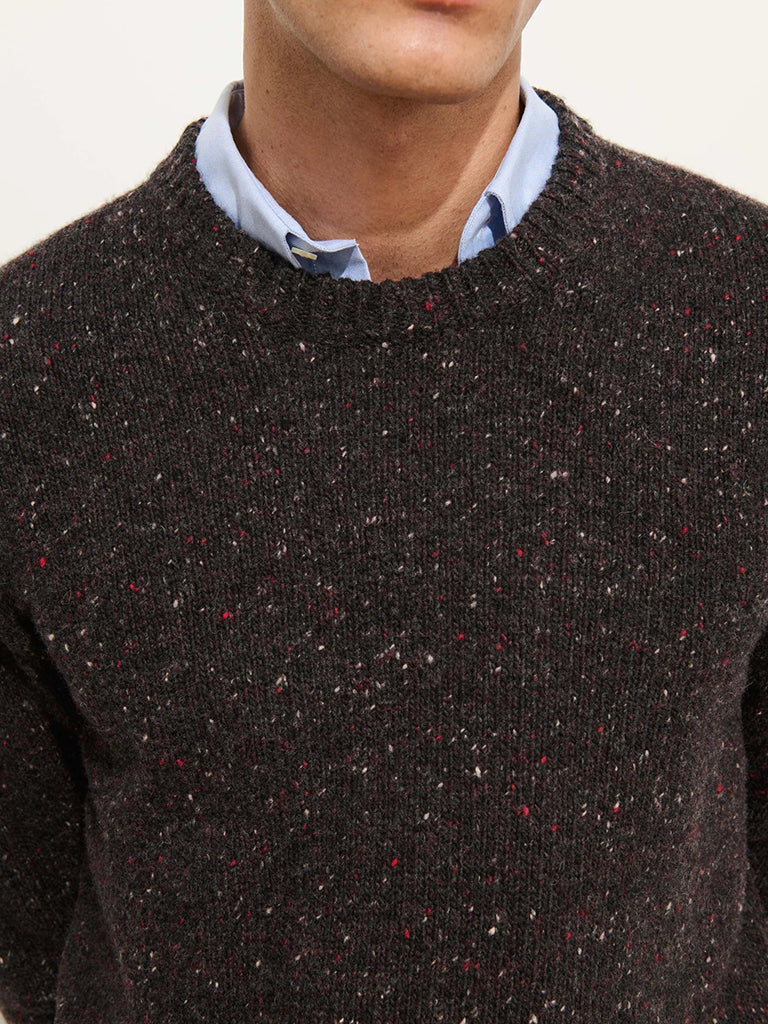 Donegal Crewneck- Pinot Noir Alex Mill Sweaters
