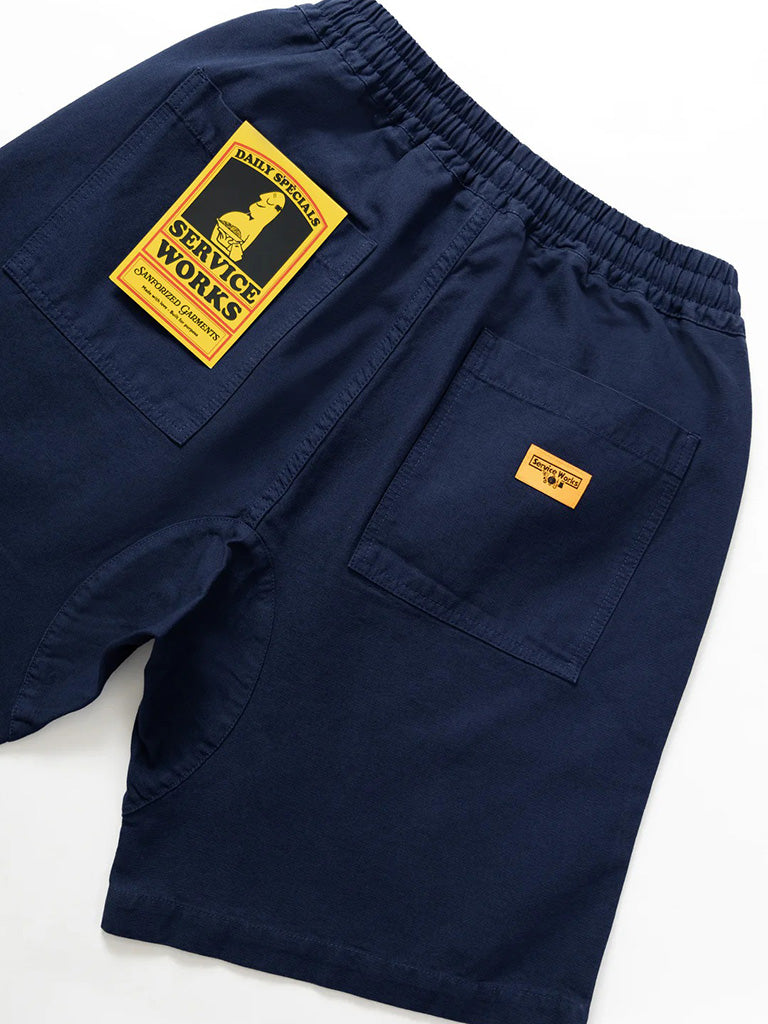 Classic Chef Shorts- Dark Navy Service Works Shorts