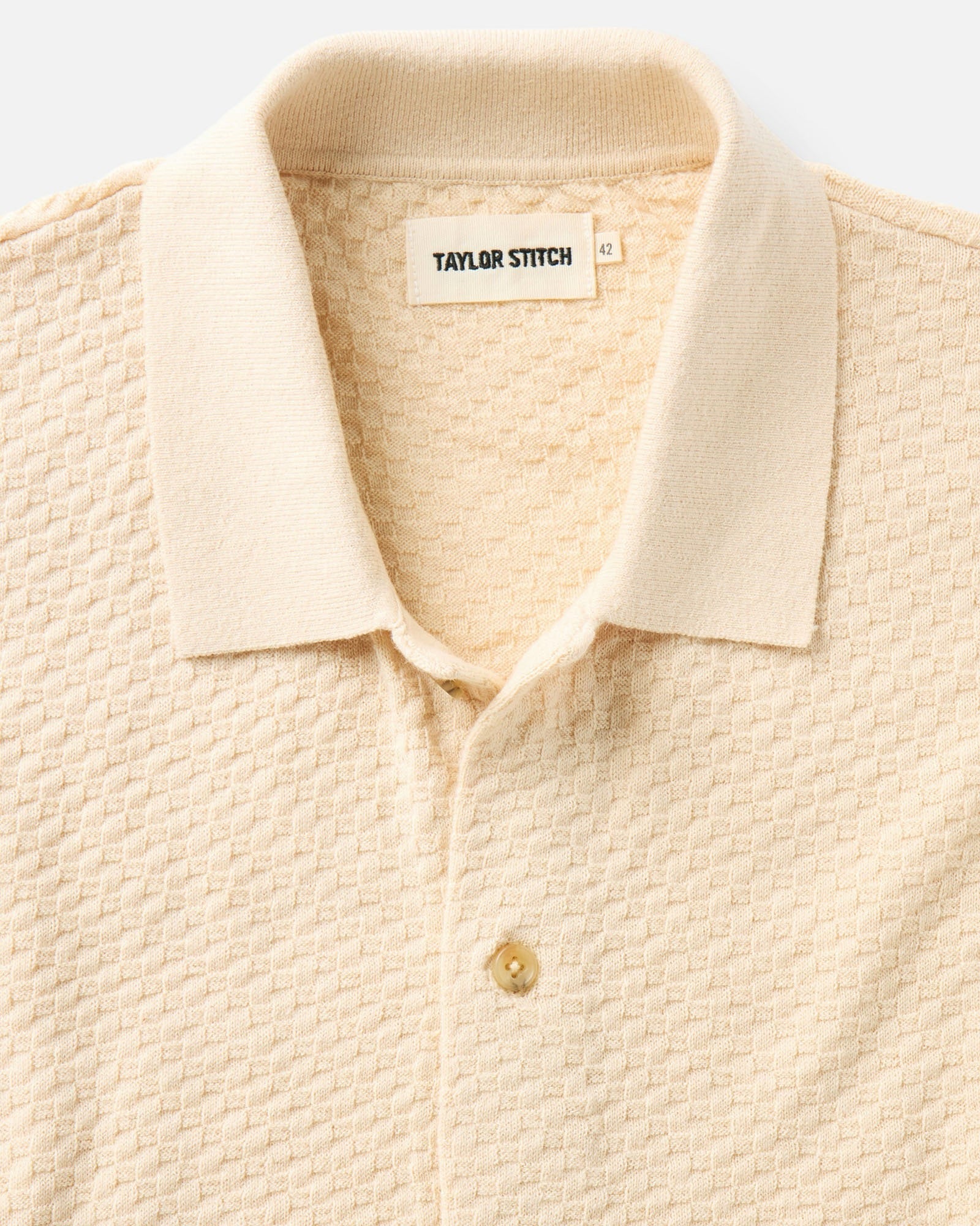 Arlo Sweater Polo- Oat Taylor Stitch Shirts