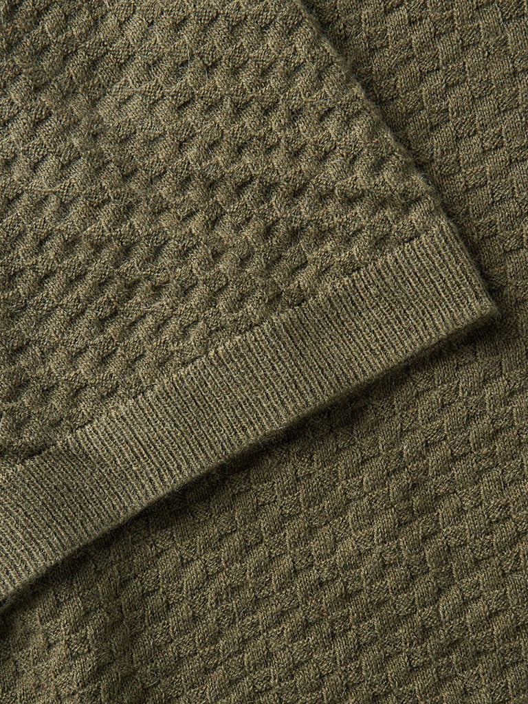 Arlo Sweater Polo- Cilantro Taylor Stitch Shirts