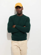 Jordan Sweater- Cypress Green Cashmere Alex Mill Sweaters