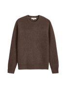 Jordan Sweater- Heather Espresso Cashmere Alex Mill Sweaters