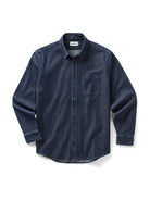 Jack Shirt- Rinsed Indigo Japanese Jacquard Dot Taylor Stitch Shirts