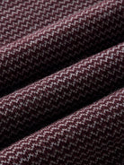 Newton Sweater Polo- Burgundy Birdseye Merino Taylor Stitch Sweaters