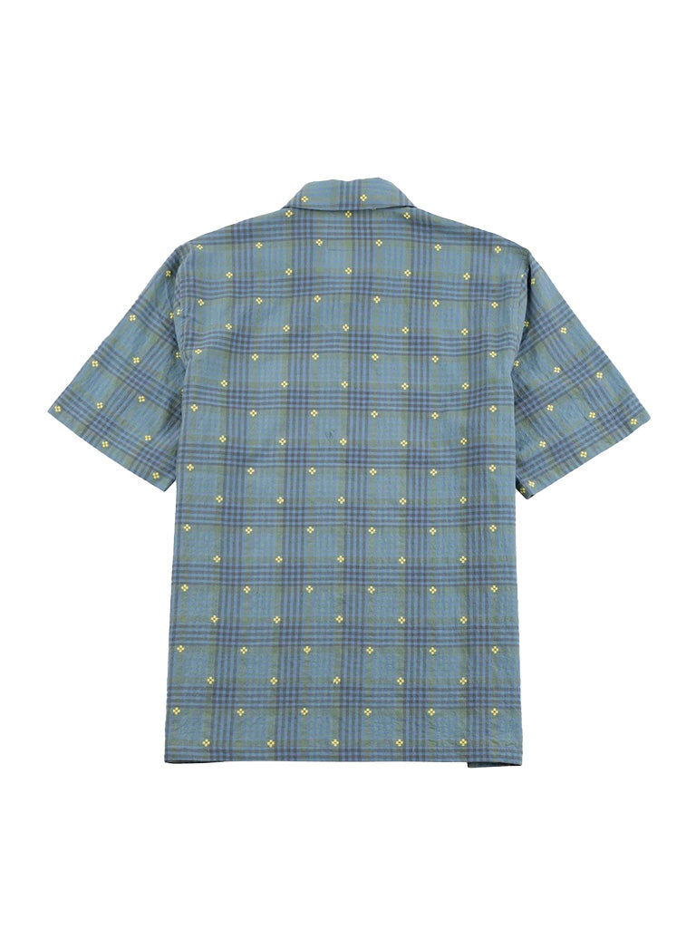 Gabe Shirt- Blue/Yellow Check Folk Shirts