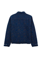 Signal Blouson- Indigo Mix Checkerboard Folk Jackets
