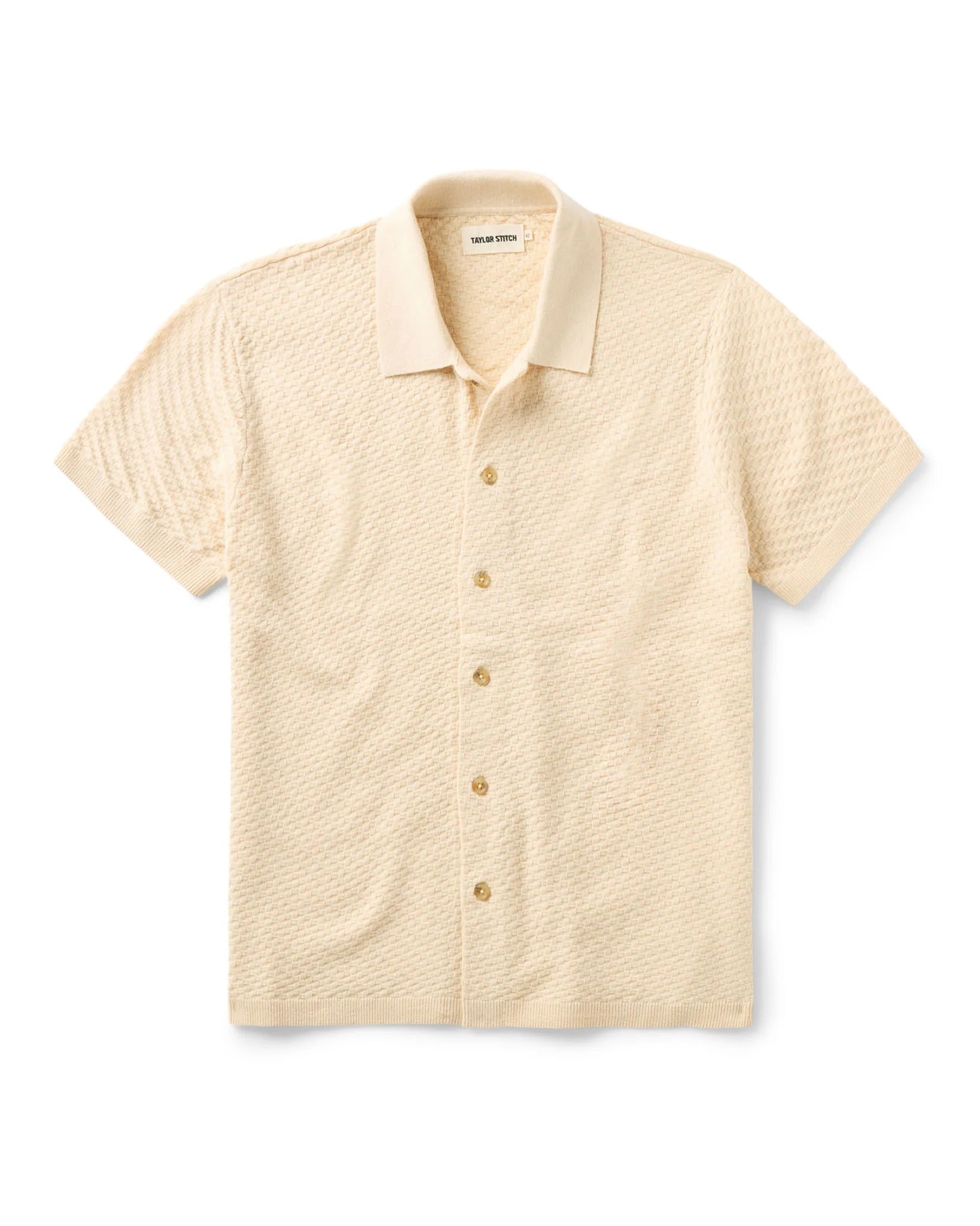 Arlo Sweater Polo- Oat Taylor Stitch Shirts