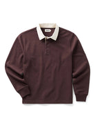 Rugby Shirt- Burgundy Taylor Stitch Shirts