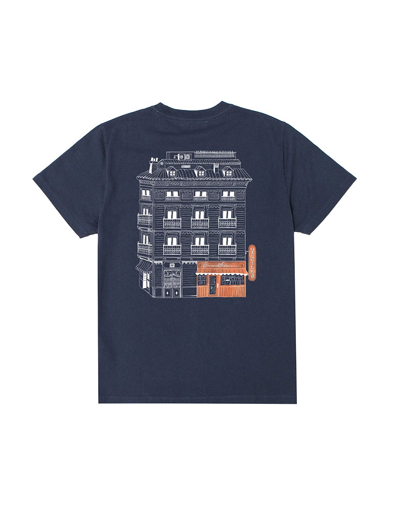Music Center Tee- Navy Edmmond Studios Tee Shirts