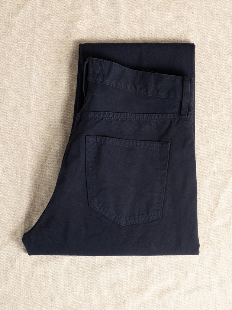 Relaxed 5 Pocket- Canvas Dark Blue C.O.F. Studio Pants