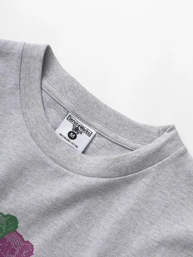 Family Fruit Tee- Heather Grey Service Works Tee Shirts