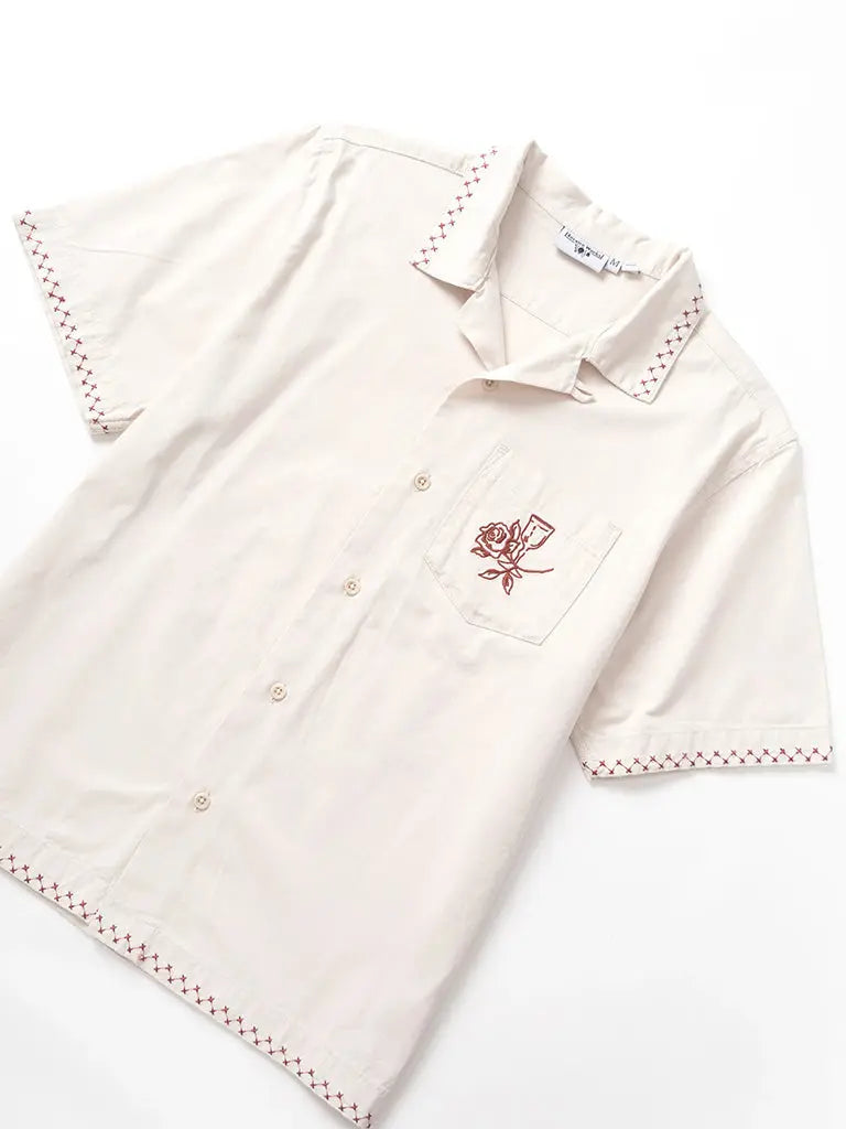 Border Shirt- Off White Service Works Shirts