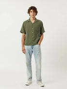 Double Cloth SS Shirt- Army Corridor Shirts
