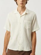 Double Cloth SS Shirt- Natural Corridor Shirts