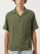 Double Cloth SS Shirt- Army Corridor Shirts