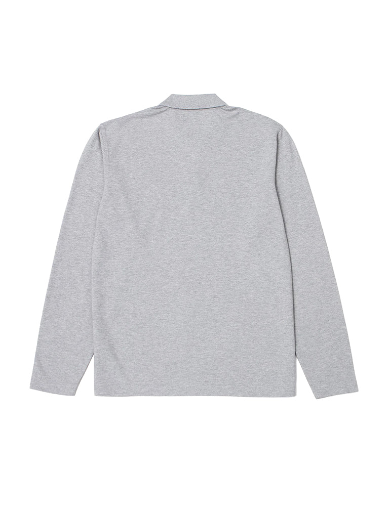 Duck Polo LS- Grey Melange Edmmond Studios Shirts