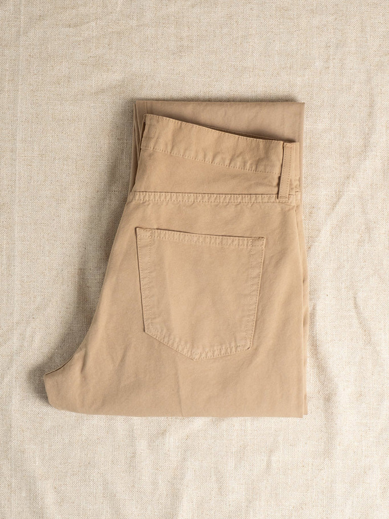 Relaxed 5 Pocket- Canvas Beige C.O.F. Studio Pants