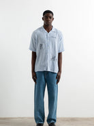 Western Shirt- Blue Edmmond Studios Shirts