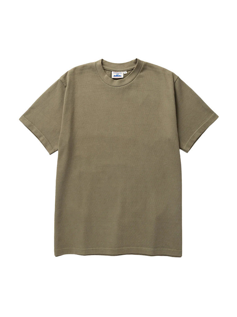 Super Weight Tee- Olive Power Goods Tee Shirts