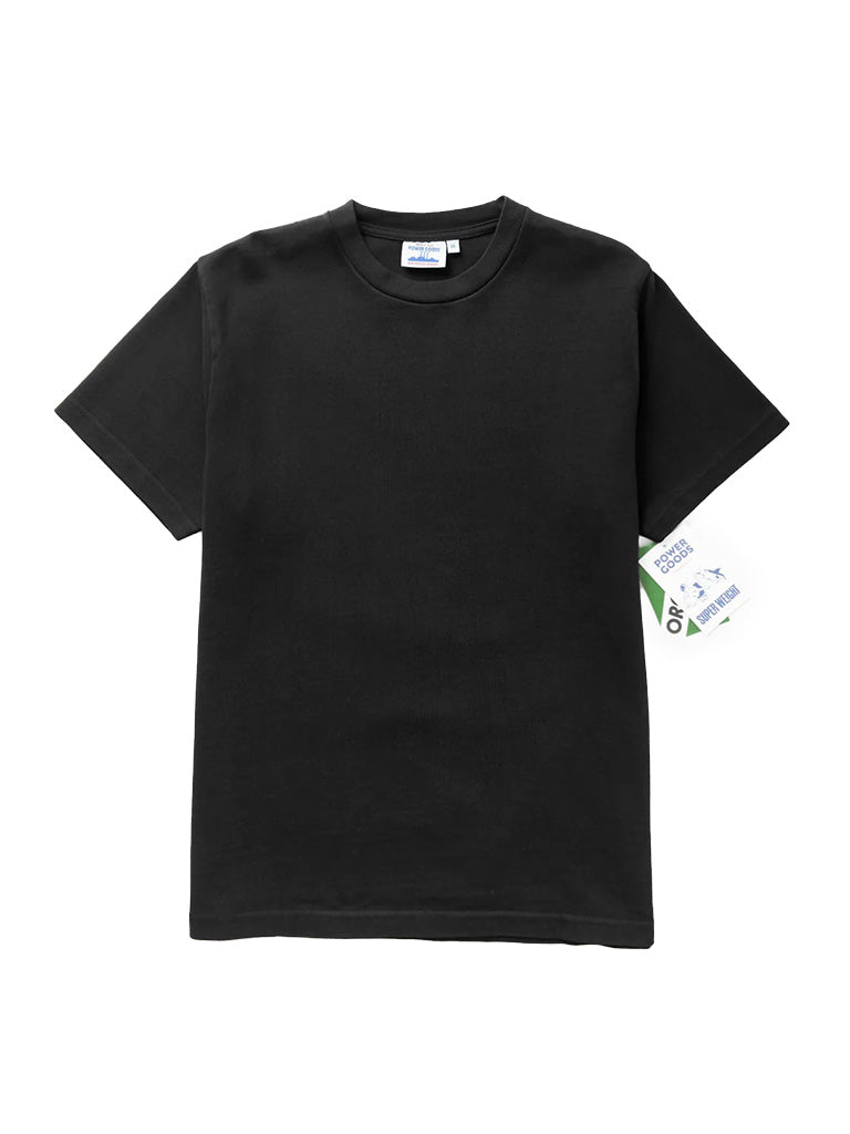 Super Weight Tee- Black Power Goods Tee Shirts