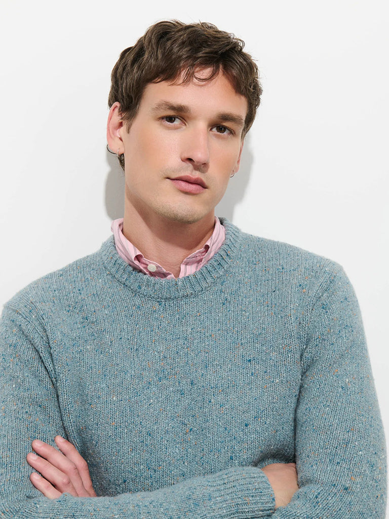 Donegal Crewneck- Sea Mist Alex Mill Sweaters