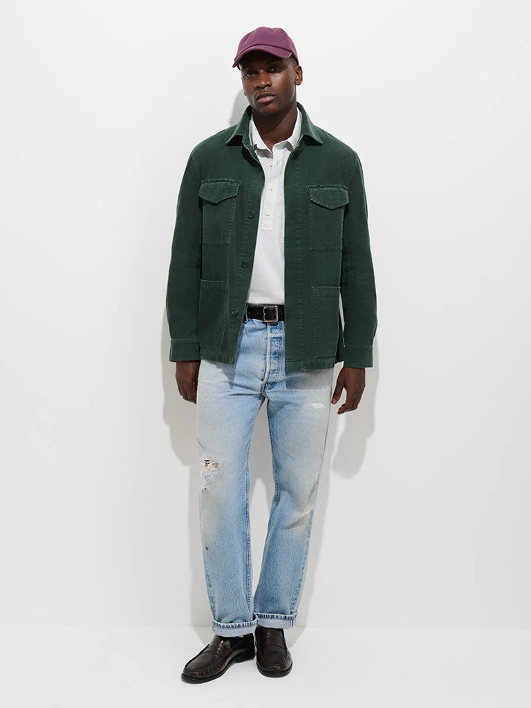 Chore Jacket- Evergreen Corduroy Alex Mill Jackets