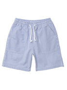 Seersucker Chef Short- Navy Stripe Service Works Shorts