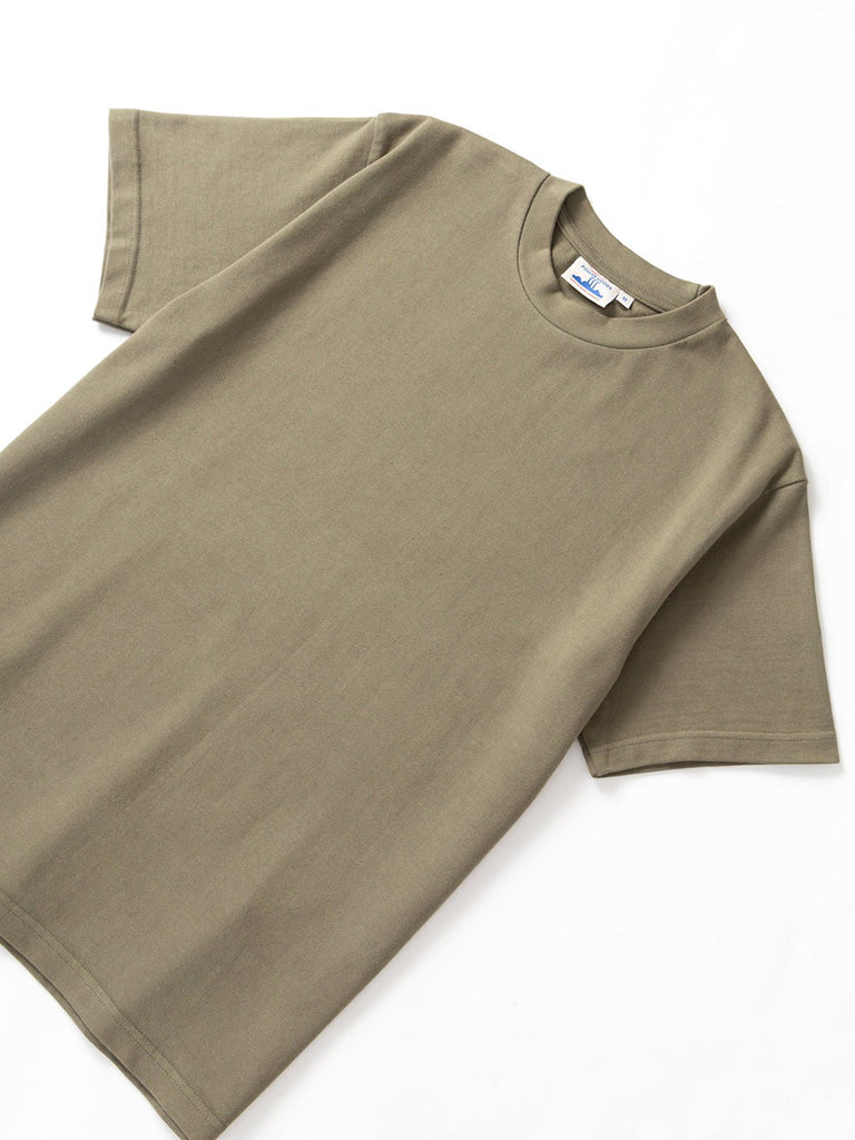 Super Weight Tee- Olive Power Goods Tee Shirts