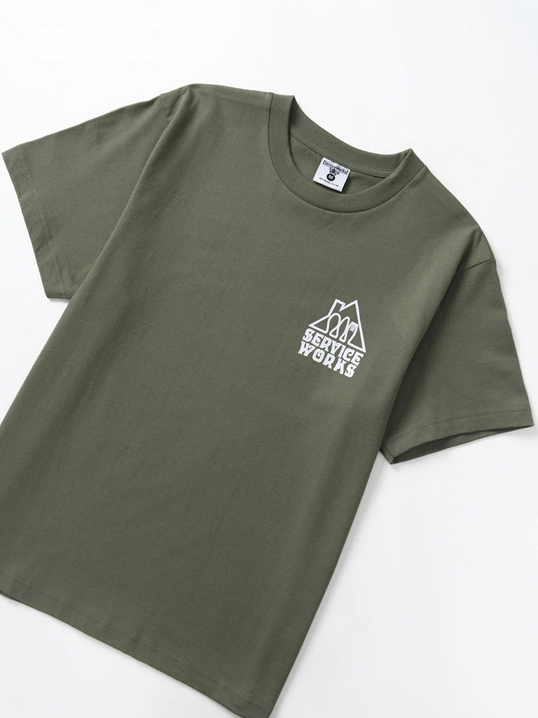 Home Comforts Tee- Olive Service Works Tee Shirts