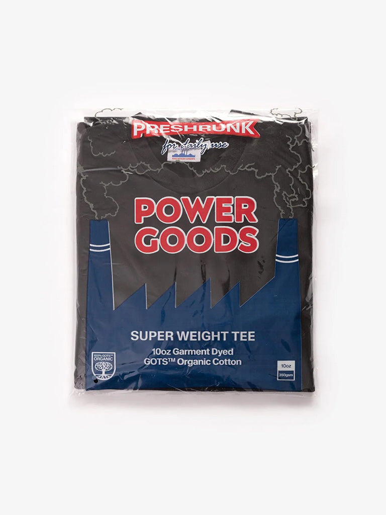 Super Weight Tee- Black Power Goods Tee Shirts