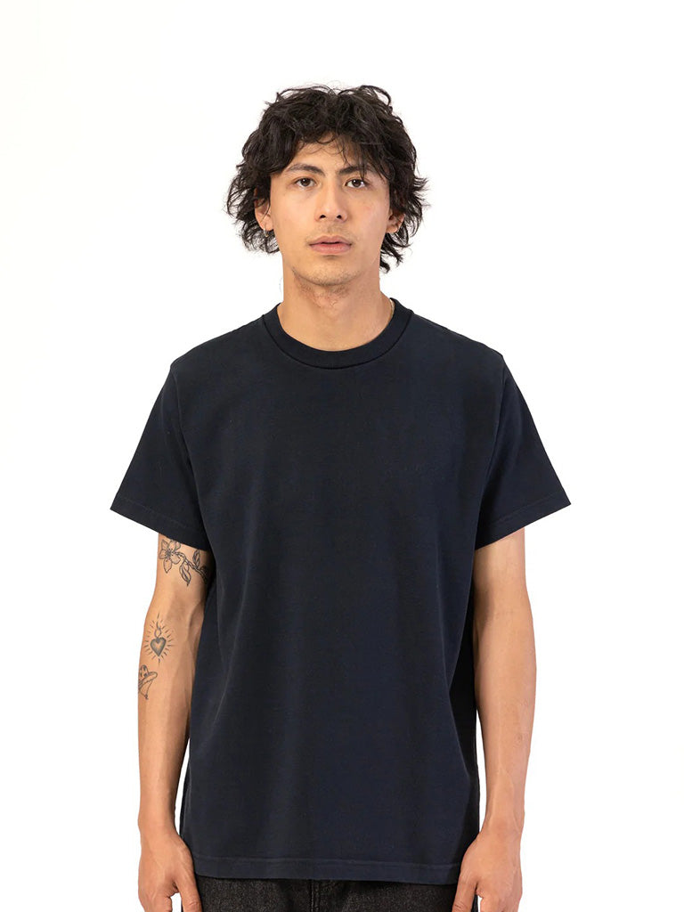 Super Weight Tee- Navy Blue Power Goods Tee Shirts