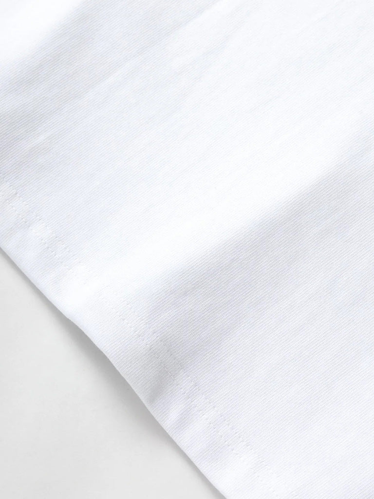 Super Weight Tee- White Power Goods Tee Shirts