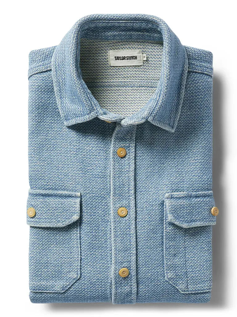 Division Shirt- Washed Indigo - Eames NW