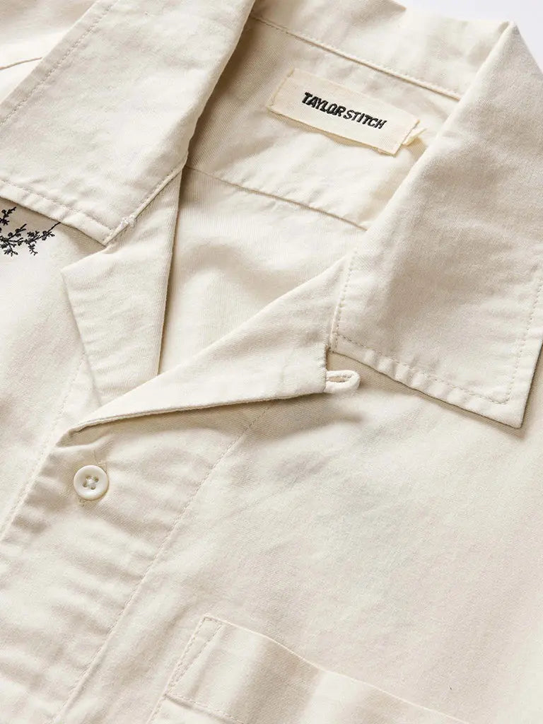 Conrad Shirt- Seaside Embroidery Taylor Stitch
